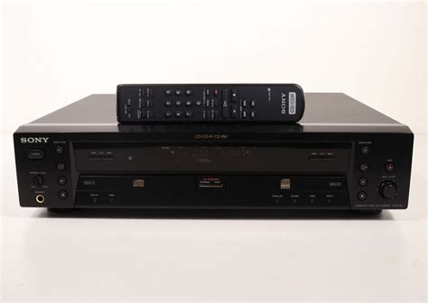 Sony Rcd W1 Dual Tray Cd Recorder And Player