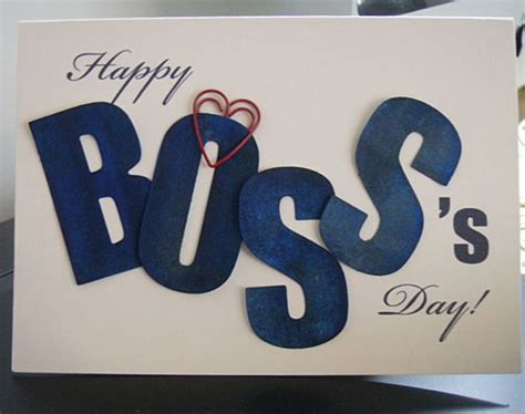 Happy Boss Day Card