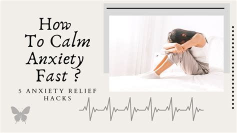 How To Calm Anxiety Fast 5 Anxiety Relief Go To Life Hacks For Stress