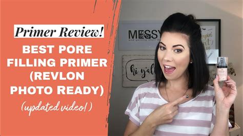 best pore filling primer updated revlon pore reducing primer review youtube