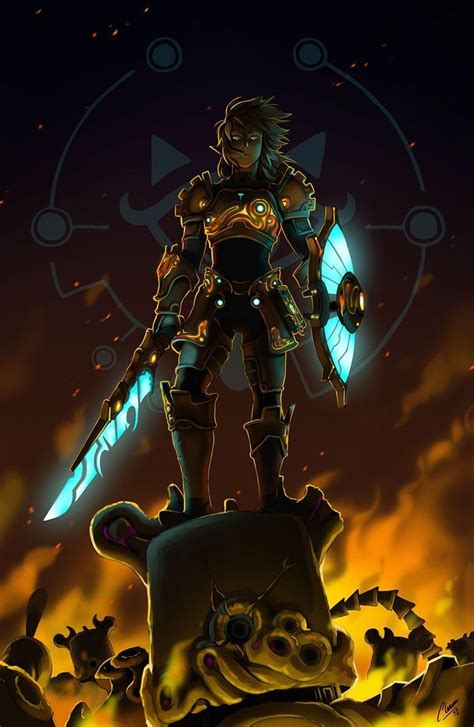 Loz Awesome Drawing Of Link By The Amazing Cathiane Zelda