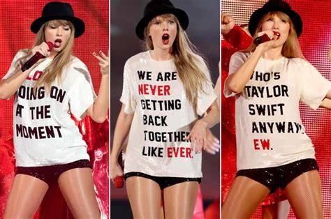 Taylor Swift Eras Tour Tee We Are Never Getting Back Etsy