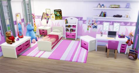 My Sims 4 Blog Kids Bedroom Recolors By Simpurrr