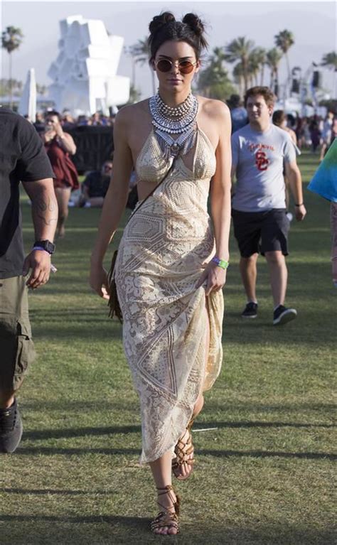 Kendall Jenner Attending Day 1 Of Coachella 2016 Coachella Outfit