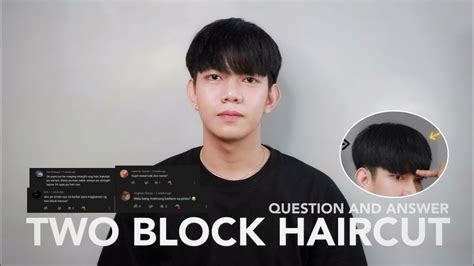 two block haircut tagalog🇵🇭 youtube