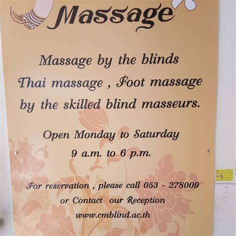 Cm Blind Massage Chiangmai Chiang Mai