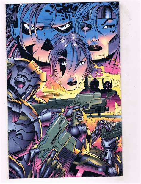 Cyberforce 1992 1st Series 1 Image Comic Book Tin Men Of War Hh4