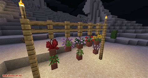 Florist Mod 1 14 4 Put More Items In Flower Pots 9Minecraft Net