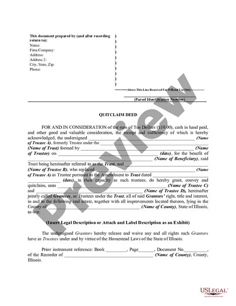 Deed Of Trustee Us Legal Forms