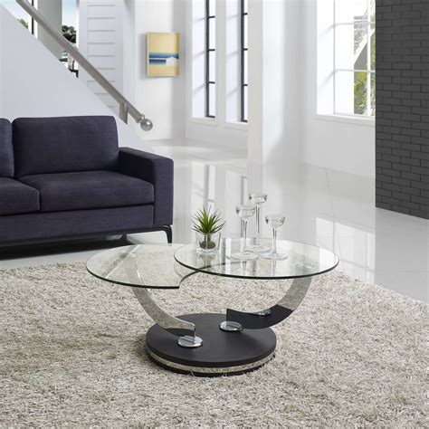 Plenty of storage for anything you want to keep within reach but out of sight. Lulu Rotating Coffee Table, Espresso Base | Creative ...