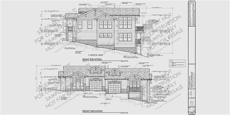 Free Sample House Plans Construction Documents