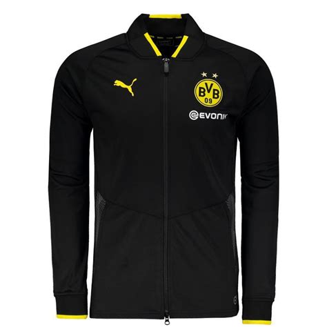 Bvb puma t7 jacket yellow/black borussia dortmund official jacket. Puma Borussia Dortmund Stadium 2018 Jacket