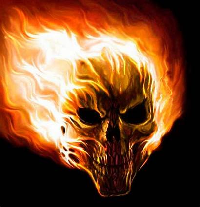 Calaveras Chidas Skull Fire Gifs Gifimage