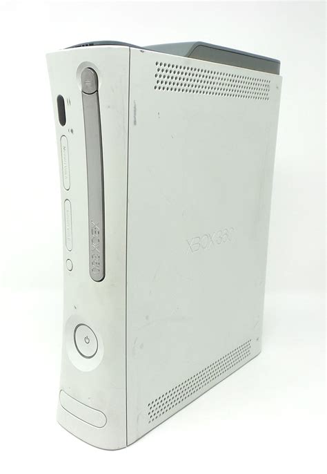 Microsoft Xbox 360 Pro Gaming Console 60gb White Console Only 142a