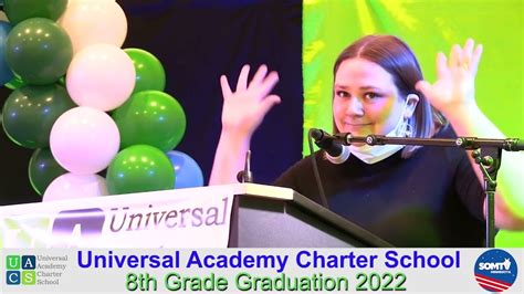 Universal Academy Charter School 8th Grade Graduation 2022 Youtube