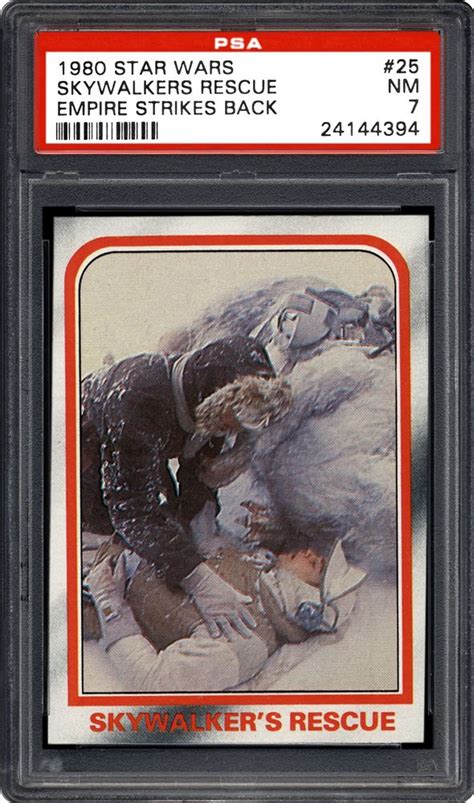 1980 Topps Empire Strikes Back Skywalkers Rescue Psa Cardfacts®