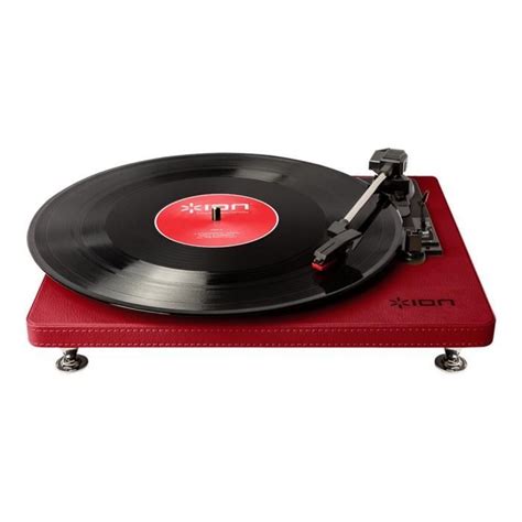 Ion Compact Lp Platine Rouge Bourgogne Cdiscount Tv Son Photo