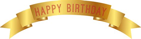 Free Happy Birthday Banner Transparent Download Free Happy Birthday Banner Transparent Png