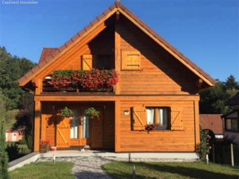 Der top gepflegte und möblierte bungalow befindet sich auf einem erbpachtgrundstück von ca. Chalet in herrlich grüner Umgebung im Elsass - 15 Min. von