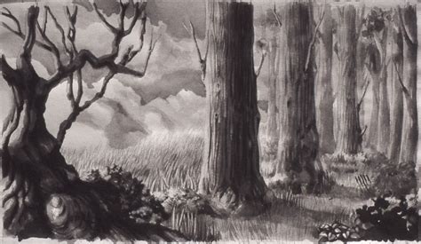 Isidora Lackington: * bosque mágico * grafito | Bosque ...