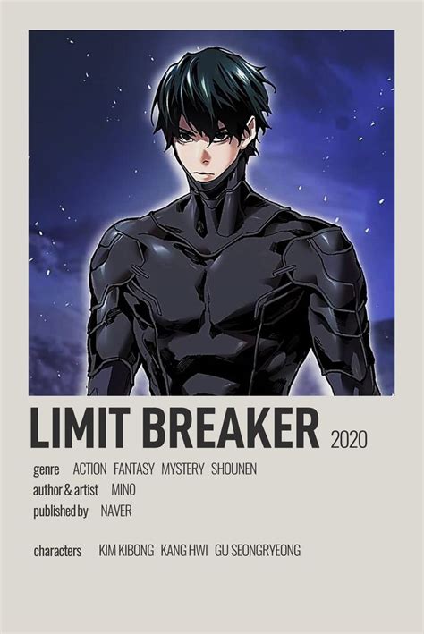 Limit Breaker Minimalist Poster In 2021 Anime Otaku Anime Anime