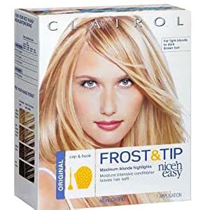 When coloring yourself, we recommend you select a shade that is only slightly lighter than your natural hair color. Amazon.com : Clairol Nice 'n Easy Frost & Tip Highlighting ...