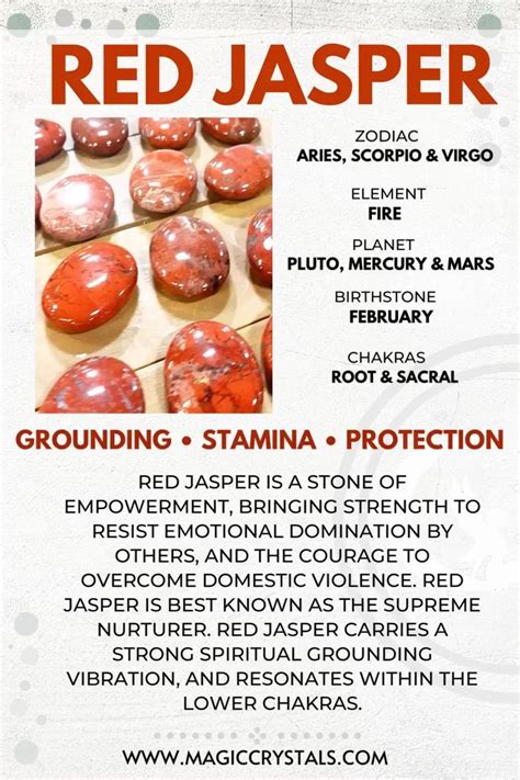 Red Jasper Meaning Healing Properties And Everyday Use Video