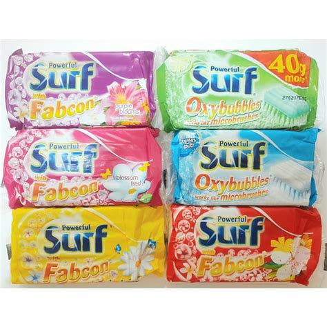 Surf Bar Detergent Blossom Fresh 120g Jumbo Cut Per Pc Shopee Philippines