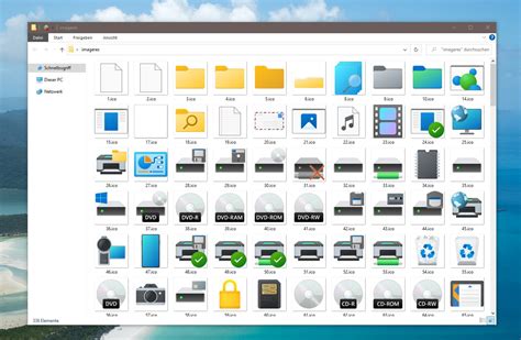 Windows 10 Die Neuen Icons Einmal Entpackt Download Deskmodderde