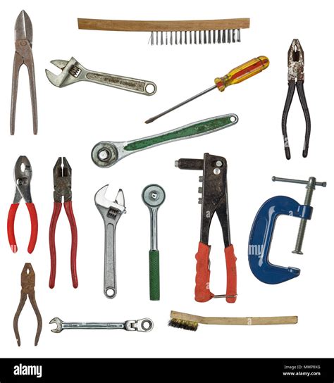 Work Tools Cut Out Stock Images And Pictures Alamy