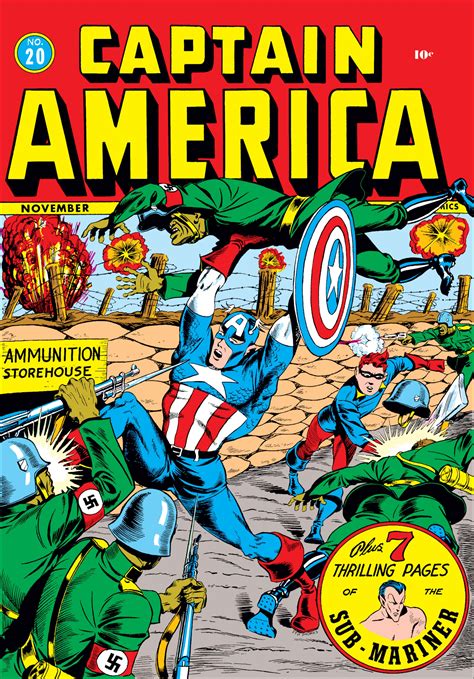 Captain America Comics 1941 20 Comic Issues Marvel