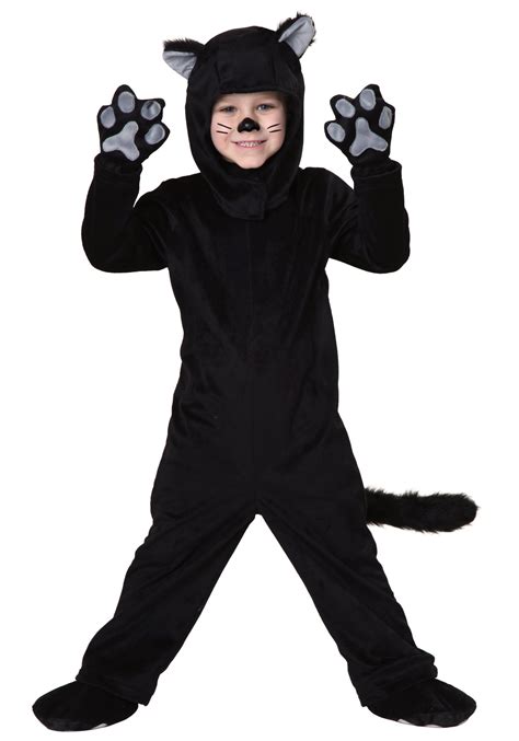 Toddler Little Black Cat Costume Ubicaciondepersonascdmxgobmx