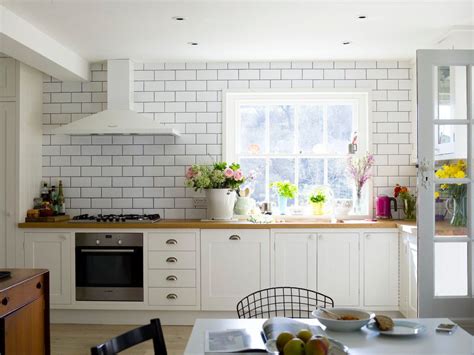 The perfect marriage of form and function, this table features the look and feel of barn wood cleverly crafted of durable melamine. On Trend - Tiles for Scandinavian Kitchen Designs - Holly ...