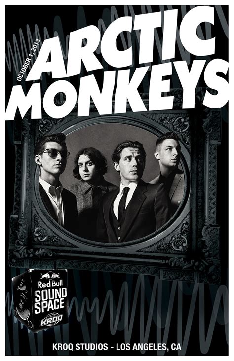 Poster Arctics Arctic Monkeys Artic Monkeys Music Poster Design