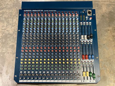 Sold Allen And Heath Mixwizard Wz3 12m Monitor Mixer