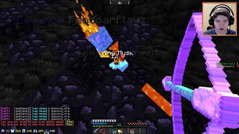 This is prestonplayz but the fire logo is in my favofite colors! Minecraft COSMIC FACTIONS "OUR FIRST KILL!" #3 w ...