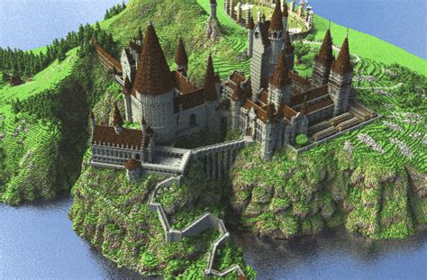 Some serious minecraft blueprints around here! The Real Hogwarts (download) Minecraft Project | Hogwarts ...