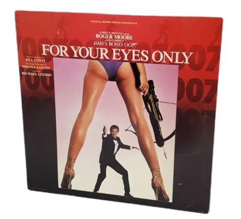 For Your Eyes Only Vinyl Lp Record Album James Bond Sheena Easton Bill Conti 19 97 Picclick