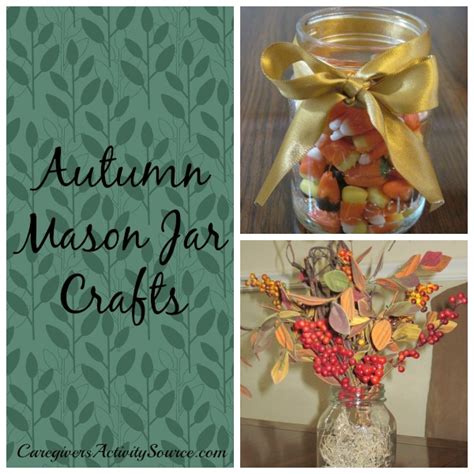 Autumn Mason Jar Crafts Pm