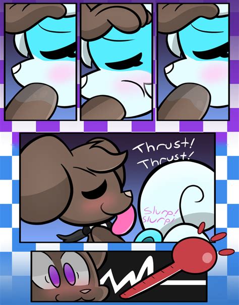 Rule 34 Blowjob Blush Closed Eyes Comic Dog Female Male Malefemale