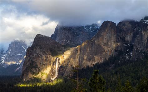 Wallpaper Landscape Rock Nature Cliff Yosemite National Park