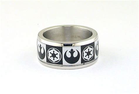 Licensed Star Wars Galactic Empire And Rebel Alliance Stainless Steel