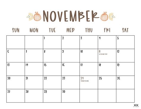 November 2022 Calendars 50 Free Printables Printabulls