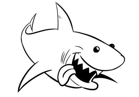 Melalui mewarnai, kreativitas dan imajinasi anak akan semakin berkembang. Halaman belajar mewarnai gambar binatang ikan hiu
