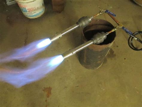 Gas Forge Homemade Forge Forge Burner