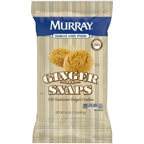 Murray Old Fashioned Ginger Snaps Cookies 16 Oz