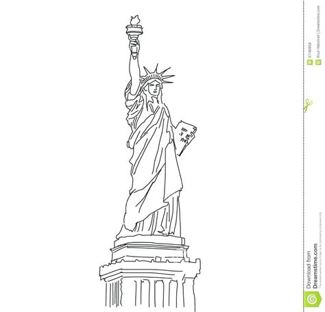 This craft is perfect for a unit on american symbols or for the 4th of july. Statue Of Liberty How To Draw Step By Step ~ Drawing ...