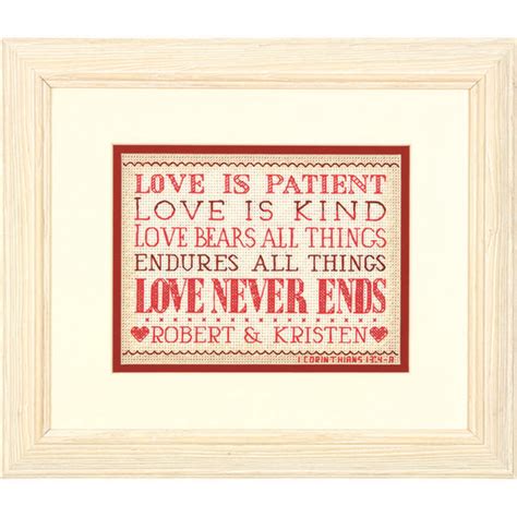 It is authored by paul the apostle and sosthenes in ephesus. Inspired by 1 Corinthians 13:4-8, this simple yet stylish ...
