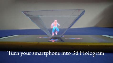 How To Make 3d Hologram Using Plastic Bottlediy 3d Hologram Youtube