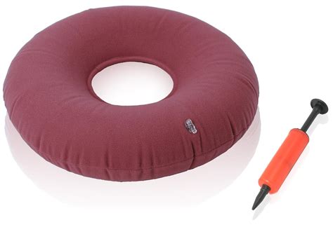 dr frederick s original donut cushion 15 inflatable donut pillow for tailbone